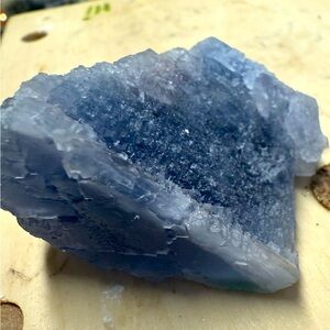 Blue fluorite from Pakistan 2”1/8 x 1”3/4 specimen